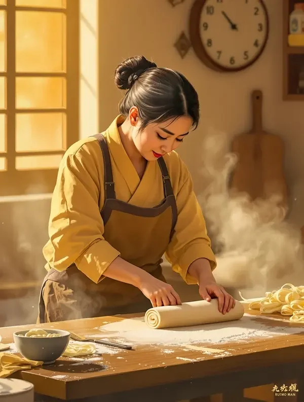 《妈妈的馄饨铺》短剧封面 - 家庭、亲情、治愈题材